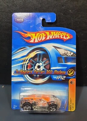 Hot Wheels Track Aces 2006 _1/64_ Ferrari 360 Modena /silver  _X-raycers _tooned - Photo 1/3