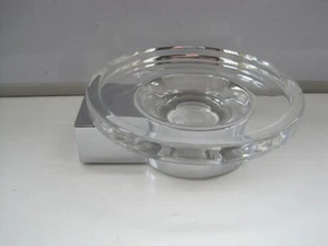 KEUCO PLAN SEIFENHALTER CHROM/KRISTALLGLASSCHALE - 14955 019000 - Bild 1 von 3