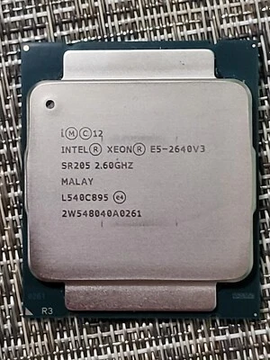 Intel Xeon E5-2640 v3 2.6GHz 20MB 8-Core 90W LGA2011-3 SR205 - Image 1 of 3