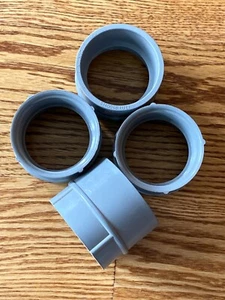 4 Stück 2" Cantex Kraloy Hart PVC Rohr Buchse Adapter Fitting FA20 Posten Sch - Bild 1 von 1