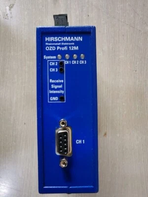 HIRSCHMANN OZD PROFI 12M G11 FIBEROPTIC MODULE PROFIBUS - Image 1 of 4