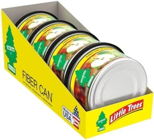 Little Trees Green Apple Fiber Can Auto Air Freshener, 4 Count - Picture 1 of 8