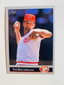 1992 LEAF SERIES 2 #417 TIM BELCHER NM-MT MLB BASEBALL CARD - Picture 1 of 2