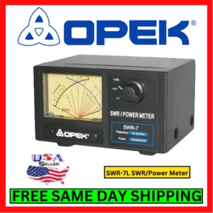 Opek SWR-7L 2000W SWR Meter for CB & 10 Meter Radio, 26-30MHz LED Cross Needle - Afbeelding 1 van 6