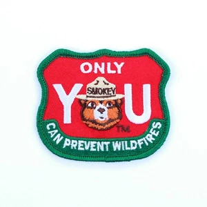 Official Smokey Bear Souvenir Patch Only You US Forest Service Smoky - Picture 1 of 2