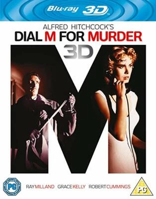 Dial M for Murder (1954) Hitchcock 3D + 2D Blu-Ray BRAND NEW Free Ship - Image 1 of 2