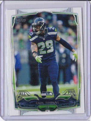 2014 TOPPS #283 EARL THOMAS SEATTLE SEAHAWKS (ID8) - Image 1 of 2