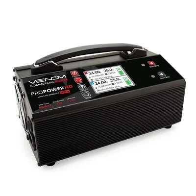 Venom Commercial Series Pro Power HD 2S-6S 600WX2 LiPo/LiHV Charger - Image 1 of 4