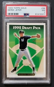 1993 Topps Béisbol New York Yankees Equipo Oro Set *** D. Jeter RC PSA 7*** - Imagen 1 de 10