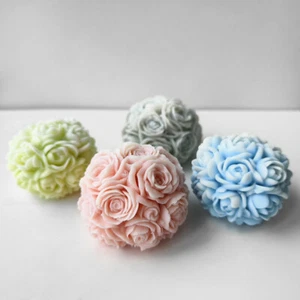 Soap Mold Silicone Craft Flower Soap Making Mould Candle Resin DIY Handmade Mold - Picture 1 of 5