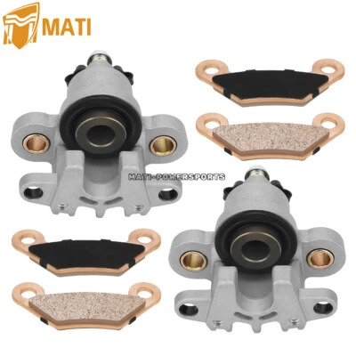 M MATI Brake Caliper w/ Pads Front Rear LH & RH For John Deere Gator HPX 4x4 TX 4x2