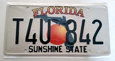 USA Florida :  Plaque D'Immatriculation Pour Déco "FAST § FURIOUS" - Photo 1/2