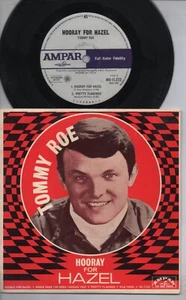 TOMMY ROE Rare 1966 Australian Only 7" OOP Mono Pop P/C EP "Hooray For Hazel" - Picture 1 of 2