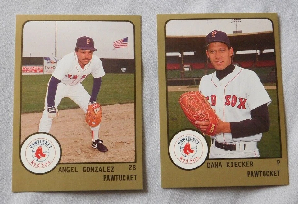 1988 Pawtucket Red Sox Baseball Card Pick one - Image 1 of 1