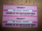 2 Black Crows Remedy Jukebox Title Strip CD 7" 45RPM Records
