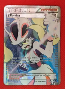 Pokemon 111/111 Korrina Furious Fists Ultra Rare HP - Foto 1 di 2