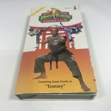 Mighty Morphin Power Rangers Karate Club Level 1 (VHS, 1994) Jason Frank "Tommy"