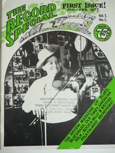 The Record Special Magazine 1977 Vol. 1 No.1 Bullfrog Publications USA. - Picture 1 of 2