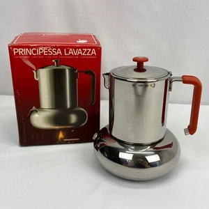 Principessa Lavazza 53190B/82 Balzano Italy INOX Espresso Maker - Vintage! - Picture 1 of 10