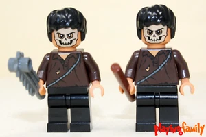  LEGO INDIANA JONES, 2 x LEGO®-Figur Cemetery Warrior mit Waffen aus Set 7196 - Bild 1 von 2