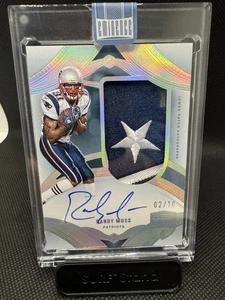 RANDY MOSS 2024 EMINENCE JUMBO PATCH AUTOGRAPH PATRIOTS AUTO /10 - Picture 1 of 2