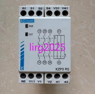 1pc used CROUZET relay KZP3 RS KZP3RS 85100536 - Image 1 of 4