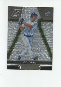 2005 ZENITH ARTIST'S PROOFS ARGENTO #189 J.D. DREW - Foto 1 di 2