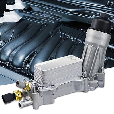 Carcasa de filtro de aceite de motor de aluminio 926-876 para Jeep Dodge Chrysler V6 2011-2016 Foto 1 de 4