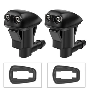 2 Piezas Boquilla Limpiaparabrisas Frontal Pulverizador Lavadora Spray Chorro Aspersor Universal - Imagen 1 de 9