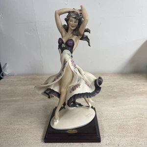 Giuseppe Armani Gypsy Queen Dancer w/ Tambourine Statue 13” Figure Broken - Picture 1 of 12