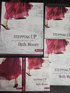 Stepping Up Beth Moore DVD Journey Through Psalms Ascent DVDs And Leader Guide - Picture 1 of 5