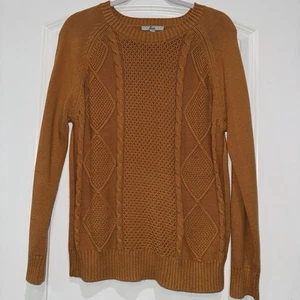 Maglione manica lunga arancione basso taglia media - Foto 1 di 6