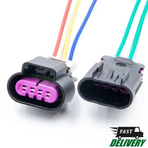 Conector eléctrico 4 pines. Mujer + Macho. Impermeable. 20212K - Imagen 1 de 12