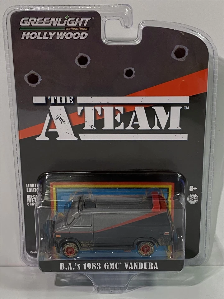 The A Team 1983 GMC Vandura Version Invecchiata 1:64 Greenlight 44865F - Immagine 1 di 4