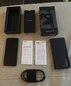 Samsung Galaxy S21 - 128 GB - NEUZUSTAND Schwarz/Phantom Grey - Bild 1 von 9