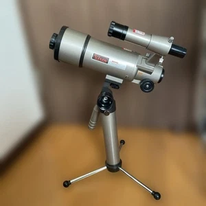 Vixen New Planet 80S Refractor Telescope Microscope Japan With Mount & Tripod - Picture 1 of 15
