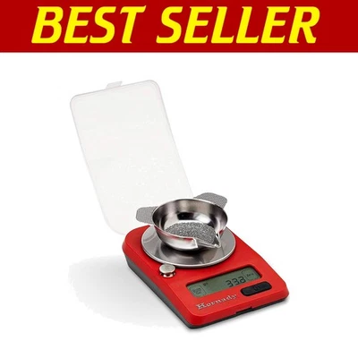 Báscula de recarga con capacidad de 1500 granos: LCD retroiluminado, precisión de hasta 0,1 granos Foto 1 de 4