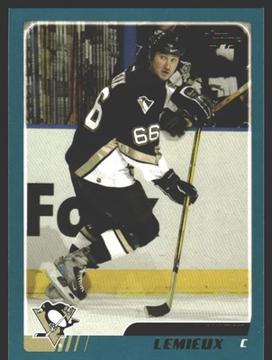 Mario Lemieux #100 2003-04 Topps Pittsburgh Penguins - Image 1 of 2