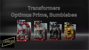 Hasbro Transformers Actionfiguren 11 cm - Optimus, Bumblebee, Megatron... 4 st. - Bild 1 von 9