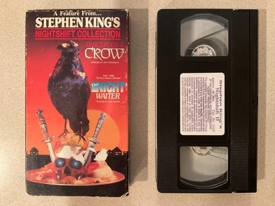 Stephen King's Nightshift Collection: Disciples of the Crow/The Night Waiter VHS Foto 1 de 3