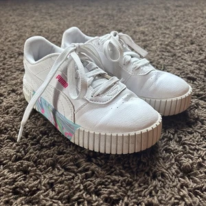 Scarpe da tennis Puma Soft Foam Comfort per ragazze taglia 1,5C US - Foto 1 di 7