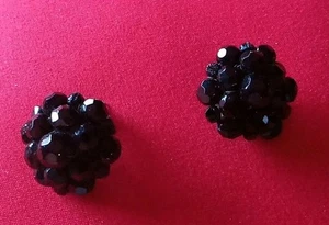 Vintage Jonne Clip On Earrings As Is - Picture 1 of 10