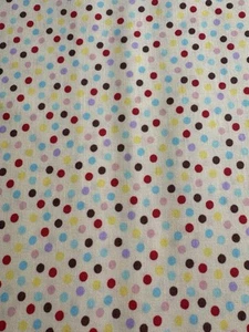 Monkey 'N Round quilt fabric by Moda 15073-34 poika dots on yellow - Picture 1 of 4