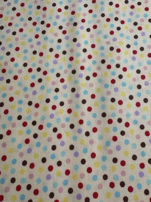 Monkey 'N Round quilt fabric by Moda 15073-34 poika dots on yellow - Image 1 of 4