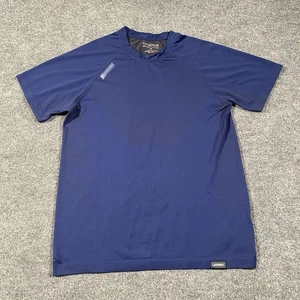 Legends Enzo Workout Training Shirt Mens Medium Short Sleeve Stretch Performance - Picture 1 of 6
