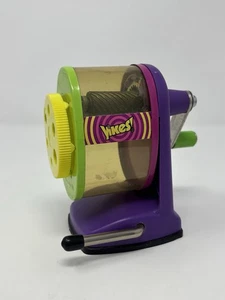 Vintage 1990’s Nickelodeon Yikes! Pencil Sharpener Retro Bright Colors Desk - Picture 1 of 18