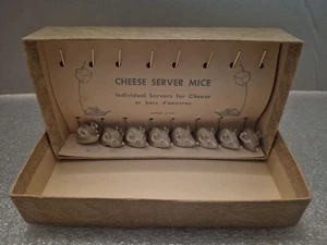 Juego De Colección/8 Ratones Servidores de Queso Napier #229 Aperitivos En Caja ¡RARO! - Imagen 1 de 13