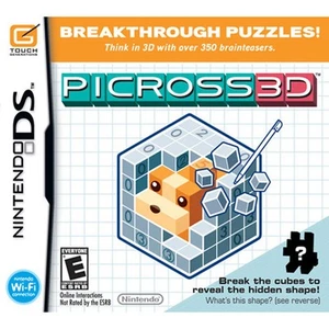 Picross 3D (Nintendo DS) Disc Only - Picture 1 of 1