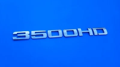 2007-2019 CHEVROLET SILVERADO 3500 HD SIDE DOOR EMBLEM LOGO BADGE SIGN OEM B6 - Image 1 of 3