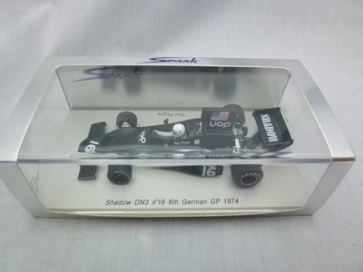 Spark 1:43 F1 Shadow DN3 #16 Tom Pryce 6th German GP 1974 S1685 Diecast Model - Image 1 of 4
